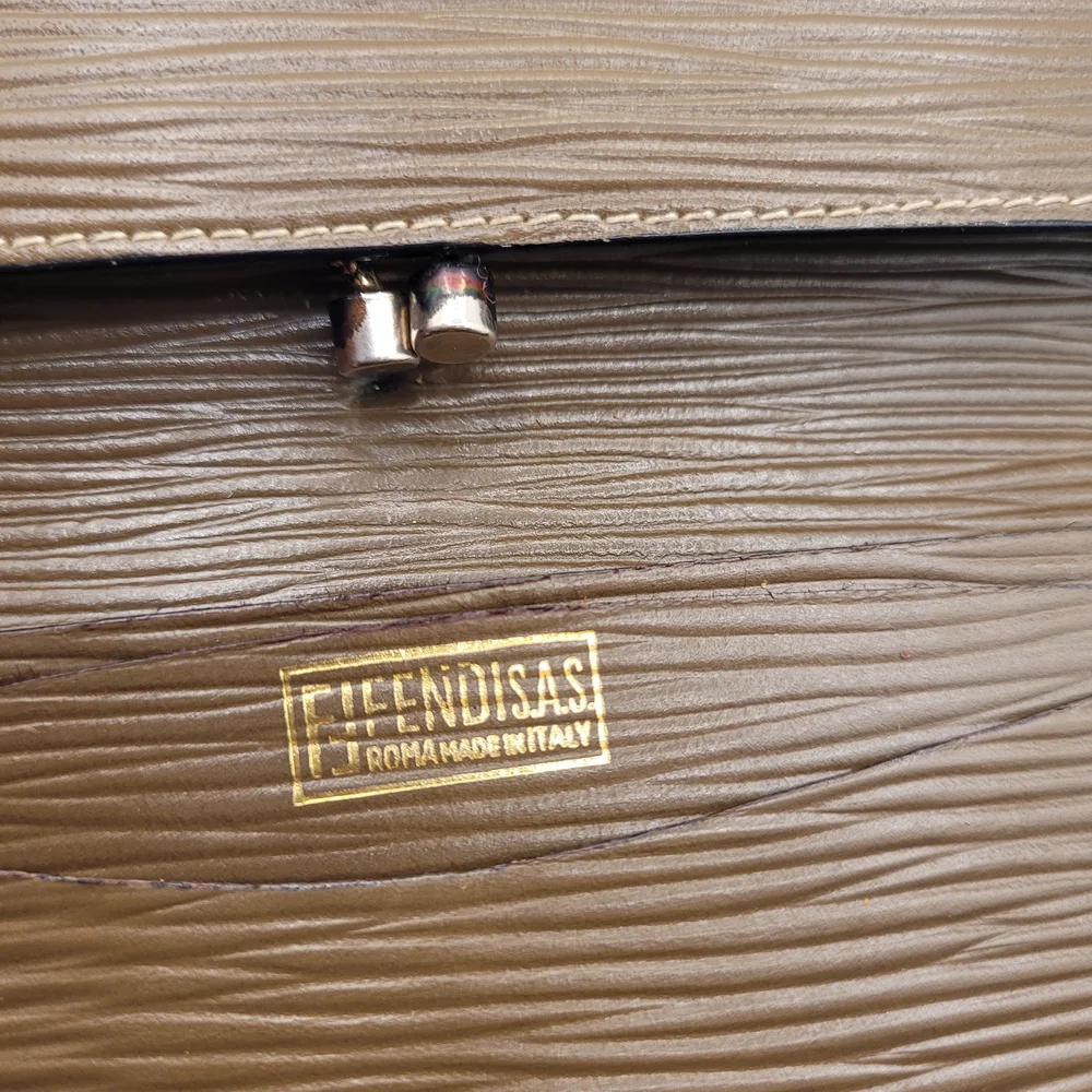 Fendi FF Monogram Zucca Vintage Wallet